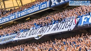 LECH POZNAŃ  Legia Warszawa 09042017 Kocioł wrze po golu dla Lecha [upl. by Yelac]