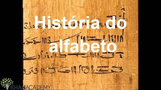 História do alfabeto  Ciência da Computação  Khan Academy [upl. by Yelsew]