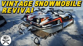 Will this ABANDONED Snowmobile RUN amp RIDE Again  How to Make an Old Sled Reliable [upl. by Obadias559]