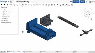 Assembly Mating in Onshape [upl. by Llednew]