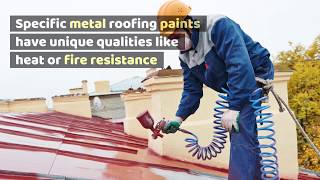 Painting Metal Roofing 5 Mistakes to Avoid [upl. by Esra523]