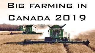 Big Farming in Canada 2019 [upl. by Aramal258]