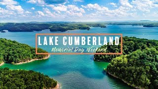 Lake Cumberland Memorial Day Weekend Drone Video [upl. by Hescock947]