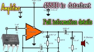 4558D Datasheet  Dual Operational Amplfier [upl. by Orvan]