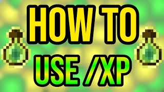 How To Use xp Command In Minecraft PS4XboxPEBedrock [upl. by Acyssej]