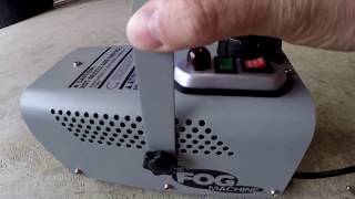 Fog Machine 400 watt DemonstrationHD 60fps [upl. by Gottlieb521]