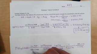 Titration Calculations [upl. by Yates]