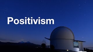 Positivism  Research Paradigms [upl. by Laundes]