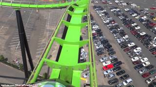 Green Lantern OnRide Six Flags Great Adventure [upl. by Nolad]