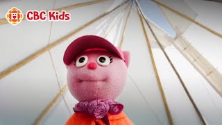 Three Cool Facts About Teepees with Cottonball  CBC Kids [upl. by Steere279]