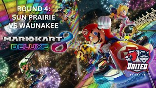 Week 4  Sun Prairie vs Waunakee Varsity Mario Kart 8 Deluxe [upl. by Atsilac]