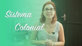 História do Brasil Brasil Colônia  Sistema Colonial [upl. by Lashonda]