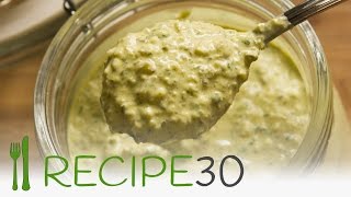 How to make perfect and easy tartar sauce recipe  By Recipe30 [upl. by Lionel]