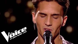 Serge Lama  Je suis malade  Zine Yaala  The Voice France 2018  Auditions Finales [upl. by Valeta]