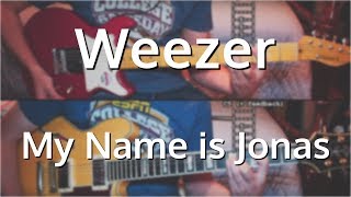 Weezer  My Name is Jonas Guitar Tab amp Tutorial [upl. by Nelrac194]