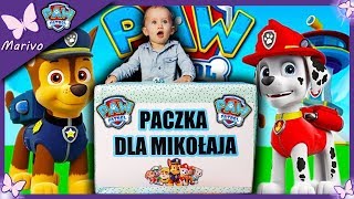 Mikołaj zamówił WIEEEELKĄ PACZKĘ 🎁 Psi Patrol Ultimate Rescue 🎁 Opening po polsku zabawkami [upl. by Ellemrac]