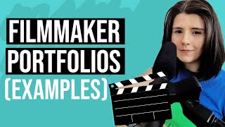 Filmmaker Portfolio Examples showreels amp websites [upl. by Ahseinod]