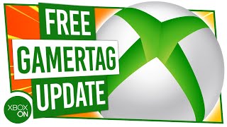 How To Change Your Xbox Gamertag FOR FREE  Brand New Gamertag Update [upl. by Aohk547]