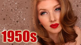 Historically Accurate 1950s Makeup Tutorial [upl. by Ardnahs]