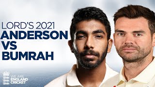 10Ball Over  Anderson and Bumrah Do Battle At Lords  England v India 2021 [upl. by Cammy]