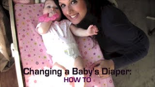 Changing a Babys Diaper How To [upl. by Calvin]