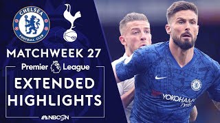 Chelsea v Tottenham  PREMIER LEAGUE HIGHLIGHTS  2222020  NBC Sports [upl. by Ibmat125]