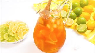 Sugar Free Iced Tea Recipe  ZERO carbs amp Keto Friendly Alkaline with Lemon [upl. by Sudoeht302]