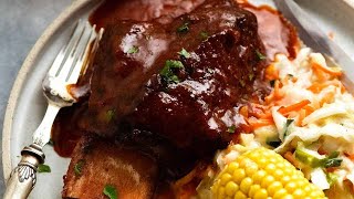 BBQ Beef Short Ribs  slow cooked [upl. by Therese]