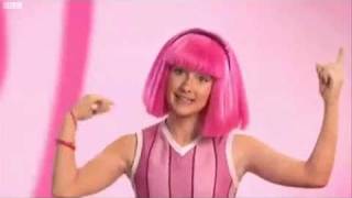 Grown Stephanie Teaches us Lazy Town Moves [upl. by Eniamerej94]