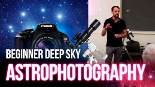 How to Beginner Astrophotography with a DSLR and Telescope [upl. by Htebasil]