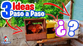 Como Hacer NIDOS Para Tus Gallinas  3 IDEAS CASERAS Paso a Paso y SIN GASTAR DINERO [upl. by Judon]