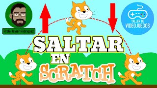 Cómo saltar en Scratch  Animación y Gravedad [upl. by Gurevich]