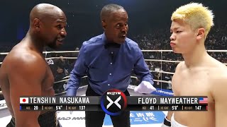 Floyd Mayweather USA vs Tenshin Nasukawa Japan  KNOCKOUT BOXING fight HD [upl. by Trubow]