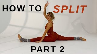 10 MIN HOW TO SPLIT Part 2 for beginners amp advanced  STRETCHING ROUTINE  Mary Braun [upl. by Niamrej452]