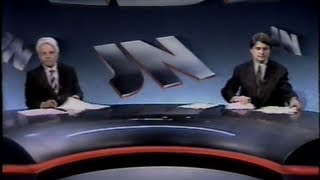 Jornal Nacional  Rede Globo 04071990 [upl. by Nosrak]