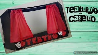 CÓMO HACER UN TEATRINO CASERO [upl. by Arlene]