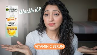 Chemist Reviews Garnier Vitamin C Serum  What The Hype [upl. by Angelina]