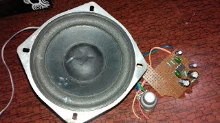 Full bass 4558 ic  subwoofer speakers control 100 Working [upl. by Esnohpla]