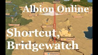 Albion Online  Caerleon to Bridgewatch fast almost safely [upl. by Natassia966]