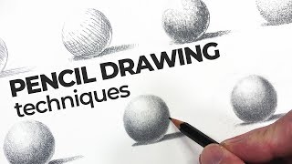 Pencil Drawing Techniques [upl. by Latty]