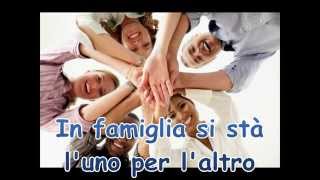 CANTO  IN FAMIGLIA con aggiunte le parole del testo [upl. by Wareing]