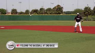 Baseball 2nd Base Fielding Introduction to 2nd Base [upl. by Hau]