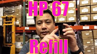 Refill HP 67 67XL Ink Cartridge  Part 1  Fundamentals [upl. by Chita]