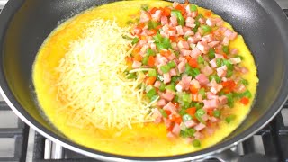 How to Make a Perfect Omelette  Quick and Easy Breakfast Recipe [upl. by Anawyt]