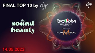 Eurovision 2022  Final TOP 10 [upl. by Valencia]