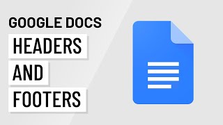 Google Docs Headers and Footers [upl. by Nichy]