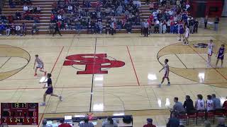 Stevens Point High School vs Waunakee High School Mens JV Basketball [upl. by Hamlet]