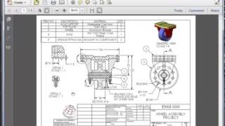 SolidWorks  Assembly Drawing Part I [upl. by Zobias]