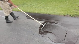 Asphalt Seal Your Own Driveway [upl. by Sharron790]