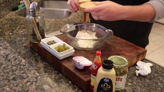 Homemade Southern Style Tartar Sauce [upl. by Trilly]